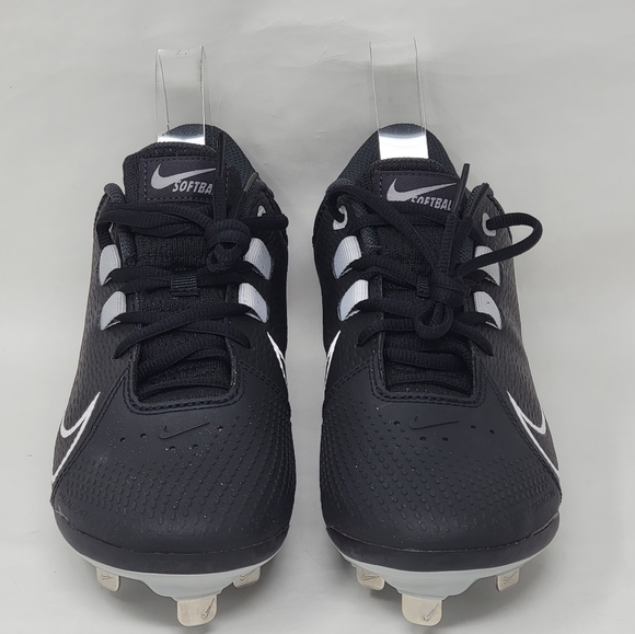 Nike Hyperdiamond 4 Pro Metal Softball Cleats Black CZ5920-010 Womens Size 8 New - Picture 6 of 11
